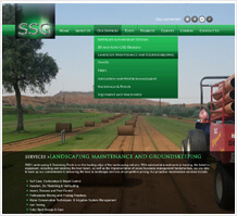 SSG Agriculture Web Design