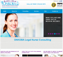 Onkoba Healthcare Web Design